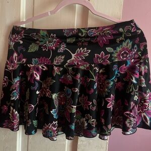 Floral stretchy skirt Victoria secret